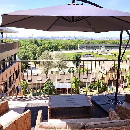 Panorama Apartment Vienna - Free Parking, Sauna & Fitness Esterno foto